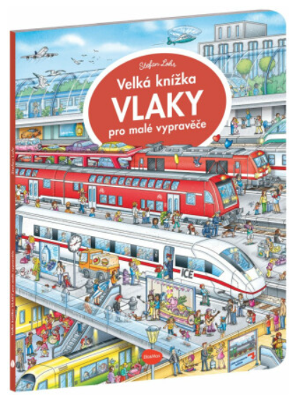 Velká knížka vlaky pro malé vypravěče